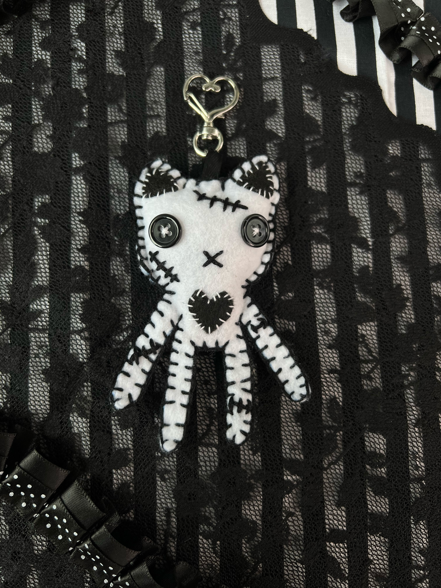 Button Buddy Bag Charm